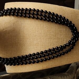 Black vintage necklace